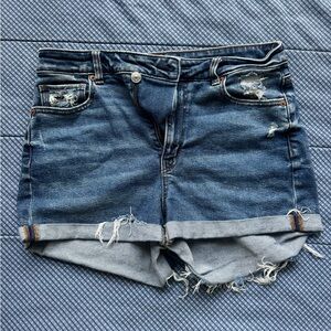 American Eagle Outfitters Dark Blue Jean Shorts